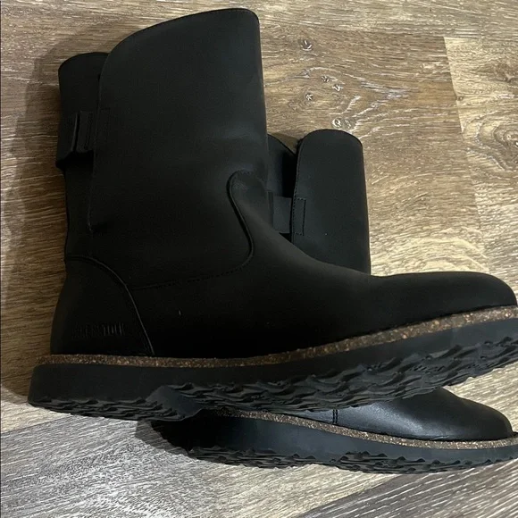 Birkenstock Black Leather Boots - Picture 12 of 16